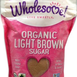 Wholesome Organic Light Brown Sugar -- 1.5 lbs