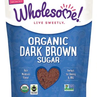 Wholesome Sweeteners Organic Dark Brown Sugar -- 24 oz