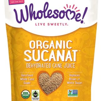 Wholesome Sweeteners Organic Sucanat Brown Sugar -- 1 lb