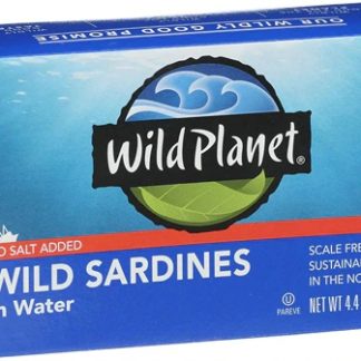 Wild Planet Wild Sardines in Water No Salt Added -- 4.4 oz