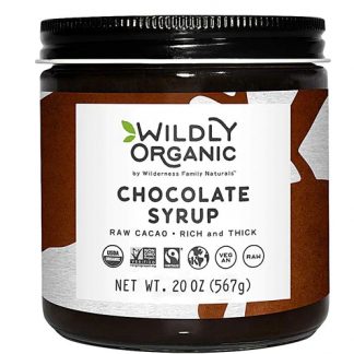 Wildly Organic Chocolate Syrup -- 20 oz