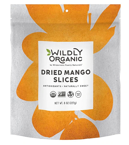Wildly Organic Dried Mango Slices -- 8 oz