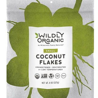 Wildly Organic Small Coconut Flakes -- 8 oz