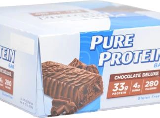 Worldwide Sports Nutrition Pure Protein Bar Chocolate Deluxe -- 12 Bars
