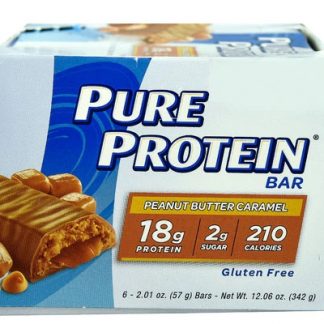 Worldwide Sports Nutrition Pure Protein® Bar Peanut Butter Caramel -- 6 Bars