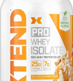 Xtend Pro Whey Isolate Salted Caramel Shake -- 25 Servings