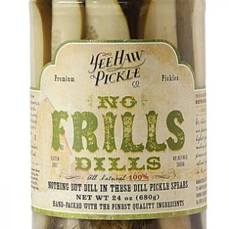 YeeHaw Pickle Co. No Frills Dills Premium Pickles -- 24 oz
