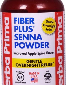 Yerba Prima Fiber Plus® Senna Powder Apple Spice -- 12 oz