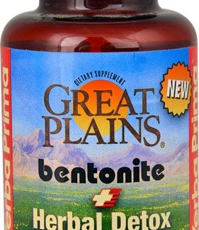 Yerba Prima Great Plains® Bentonite plus Herbal Detox -- 60 Capsules