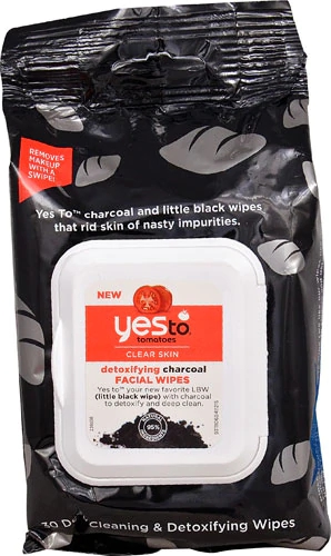 Yes To Inc Yes to® Tomatoes Detoxifying Charcoal Facial Wipes -- 30 Wipes