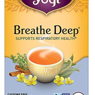 Yogi Breathe Deep® Herbal Tea Caffeine Free -- 16 Tea Bags