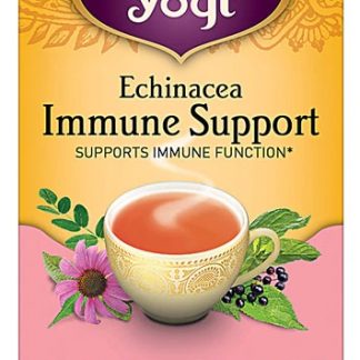 Yogi Echinacea Immune Support Tea Caffeine Free -- 16 Tea Bags