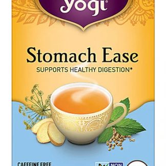 Yogi Organic Stomach Ease Herbal Tea Caffeine Free -- 16 Tea Bags