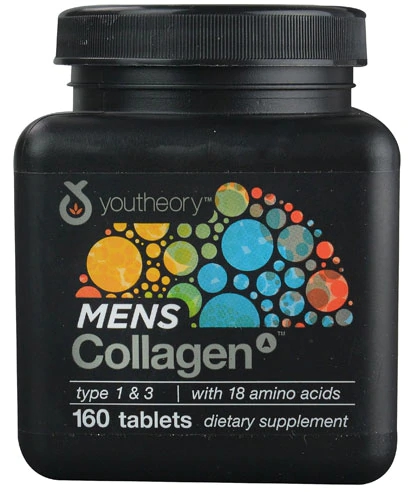 Youtheory Men's Collagen -- 160 Tablets