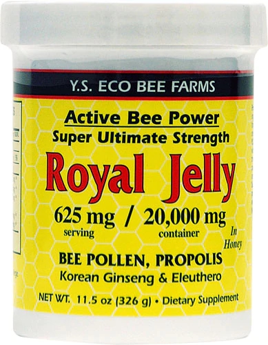 YS Eco Bee Farms Alive Bee Power Royal Jelly Paste -- 625 mg - 11.5 oz