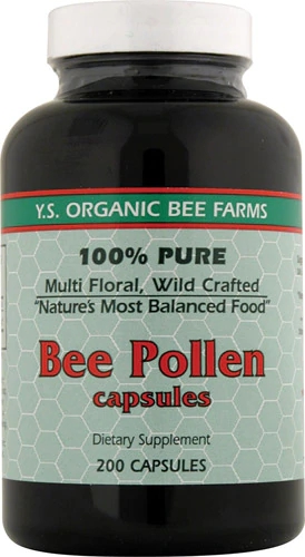 YS Eco Bee Farms Bee Pollen -- 200 Capsules