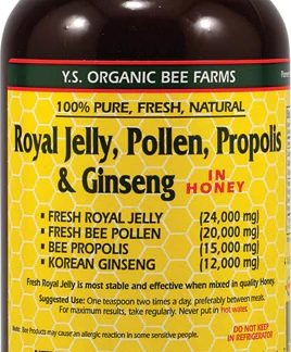 YS Eco Bee Farms Royal Jelly Pollen Propolis and Ginseng -- 24000 mg - 19.5 oz