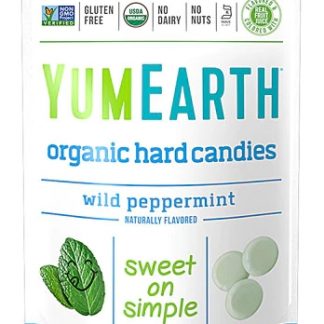 Yum Earth Organic Hard Candies Wild Peppermint -- 3.3 oz
