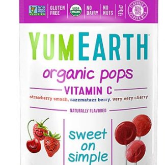 Yum Earth Organic Vitamin C Pops Assorted -- 3 oz