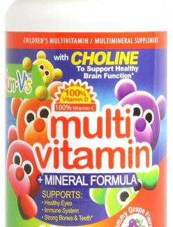 Yum V's Multi Vitamin plus Mineral Formula Jellies Yummy Grape -- 60 Chewables