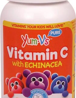 Yum V's Vitamin C with Echinacea Yummy Orange -- 60 Chewables