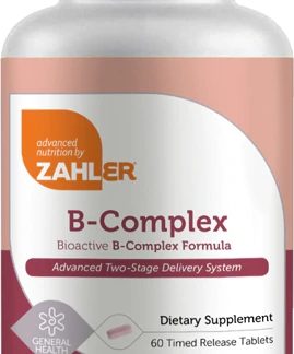 Zahler B-Complex Bioactive Formula -- 60 Time Release Tablets
