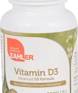 Zahler Vitamin D3 -- 5000 IU - 250 Softgels