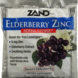 Zand HerbaLozenge® Zinc Sweet Elderberry -- 15 Lozenges
