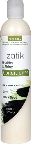 Zatik Healthy & Shiny Conditioner Olive & Black Seed -- 10.8 fl oz