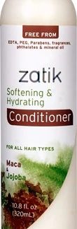 Zatik Softening & Hydrating Conditioner Maca & Jojoba -- 10.8 fl oz