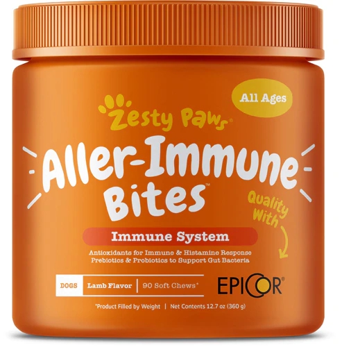 Zesty Paw Allergy & Immune Bites Lamb -- 90 Soft Chews