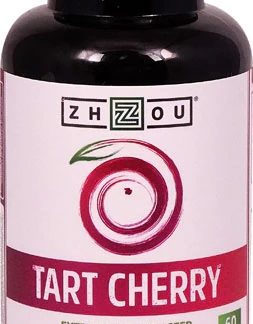 Zhou Tart Cherry Extract plus Celery Seed -- 60 Veggie Capsules
