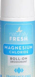 Zola Naturals Magnesium Roll-On Deodorant Fragrance-Free -- 3 fl oz