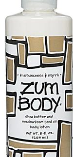 Zum Body® Shea Butter and Meadowfoam Seed Oil Body Lotion Frankincense and Myrrh -- 8 fl oz