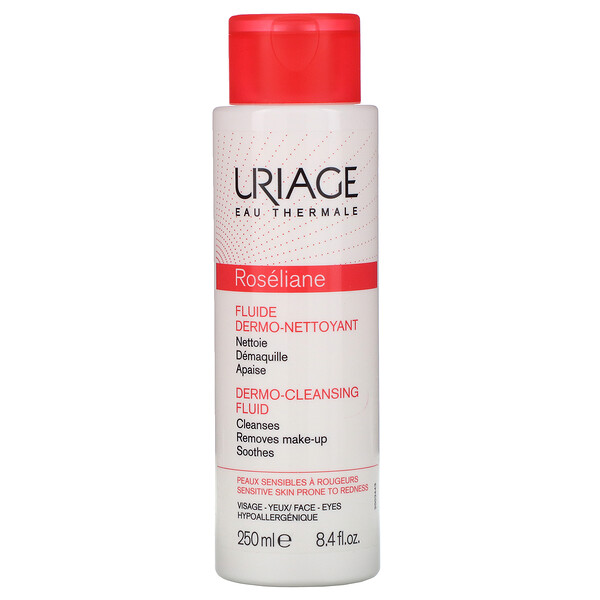 Uriage, Roseliane, Dermo-Cleansing Fluid, 8.4 fl oz (250 ml)