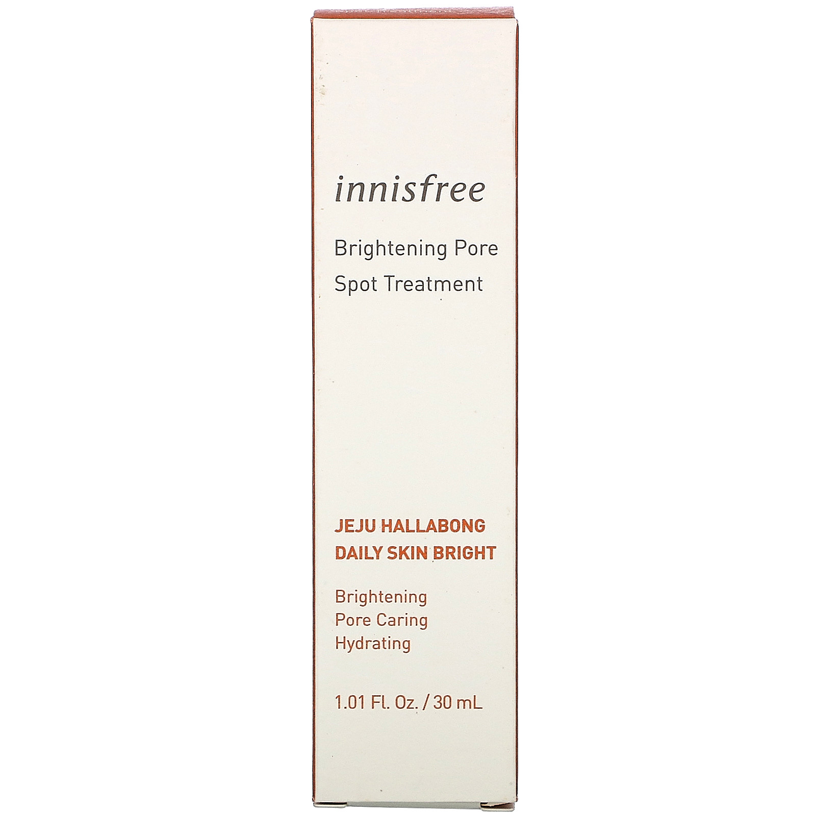Innisfree, Jeju Hallabong Daily Skin Bright, Brightening Pore Spot Treatment, 1.01 fl oz (30 ml) - Imagem 2