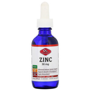 Olympian Labs, Zinc, 30 mg, 2 fl oz (59 ml)