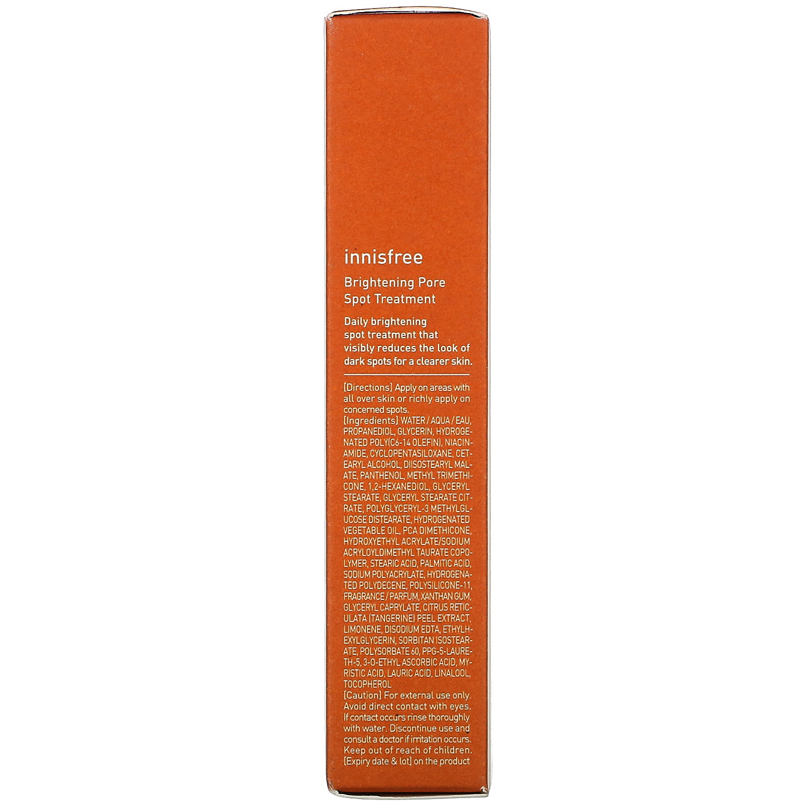 Innisfree, Jeju Hallabong Daily Skin Bright, Brightening Pore Spot Treatment, 1.01 fl oz (30 ml) - Imagem 3