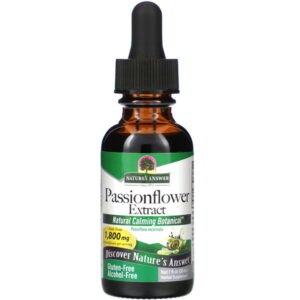 Nature's Answer, Passiflora, Sem Álcool, 30 ml (1 fl oz)