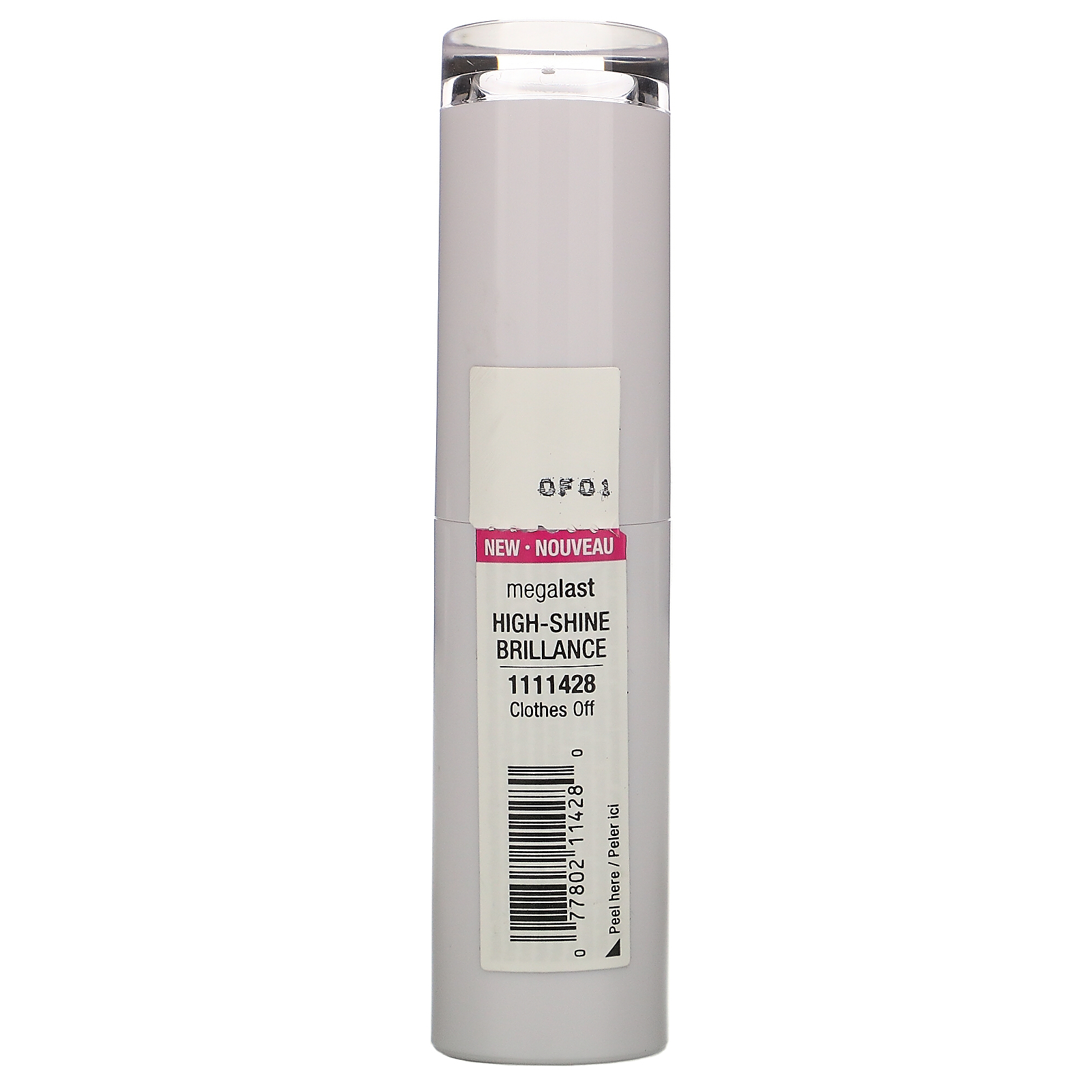 Wet n Wild, MegaLast High-Shine Brillance Lip Color, Clothes Off, 0.11 oz (3.3 g) - Imagem 3