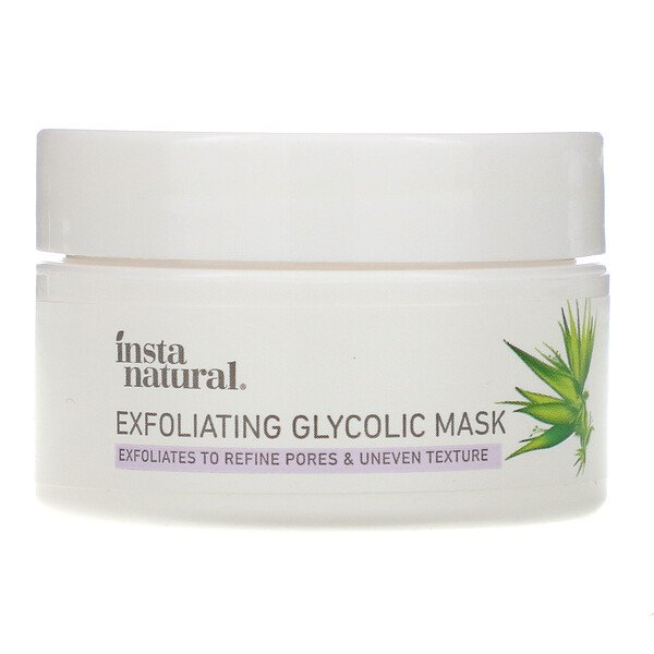 InstaNatural, Exfoliating Glycolic Mask, 0.50 oz (14 g)