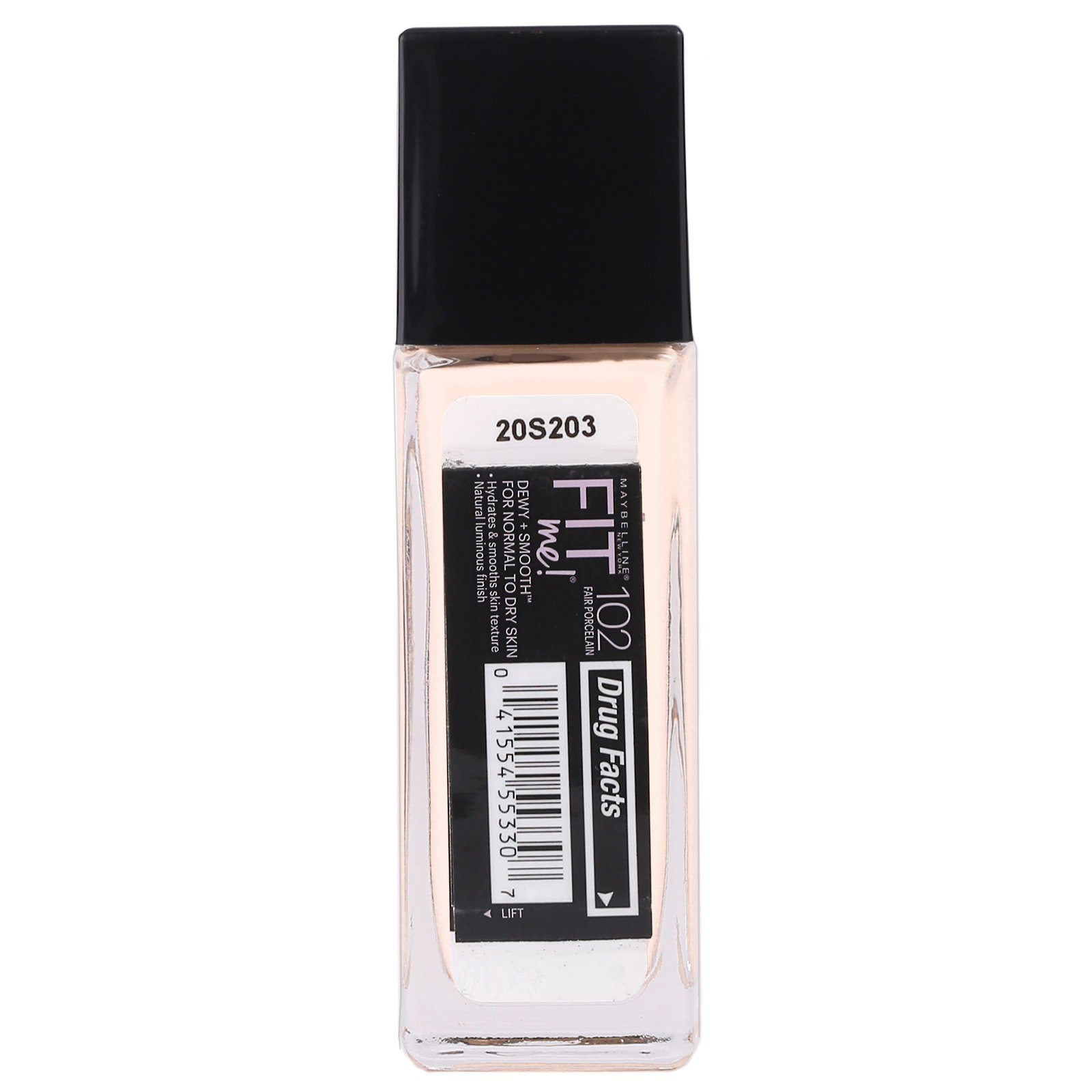 Maybelline, Fit Me, base refrescante e suave, Fair Porcelain, 30 ml - Imagem 2