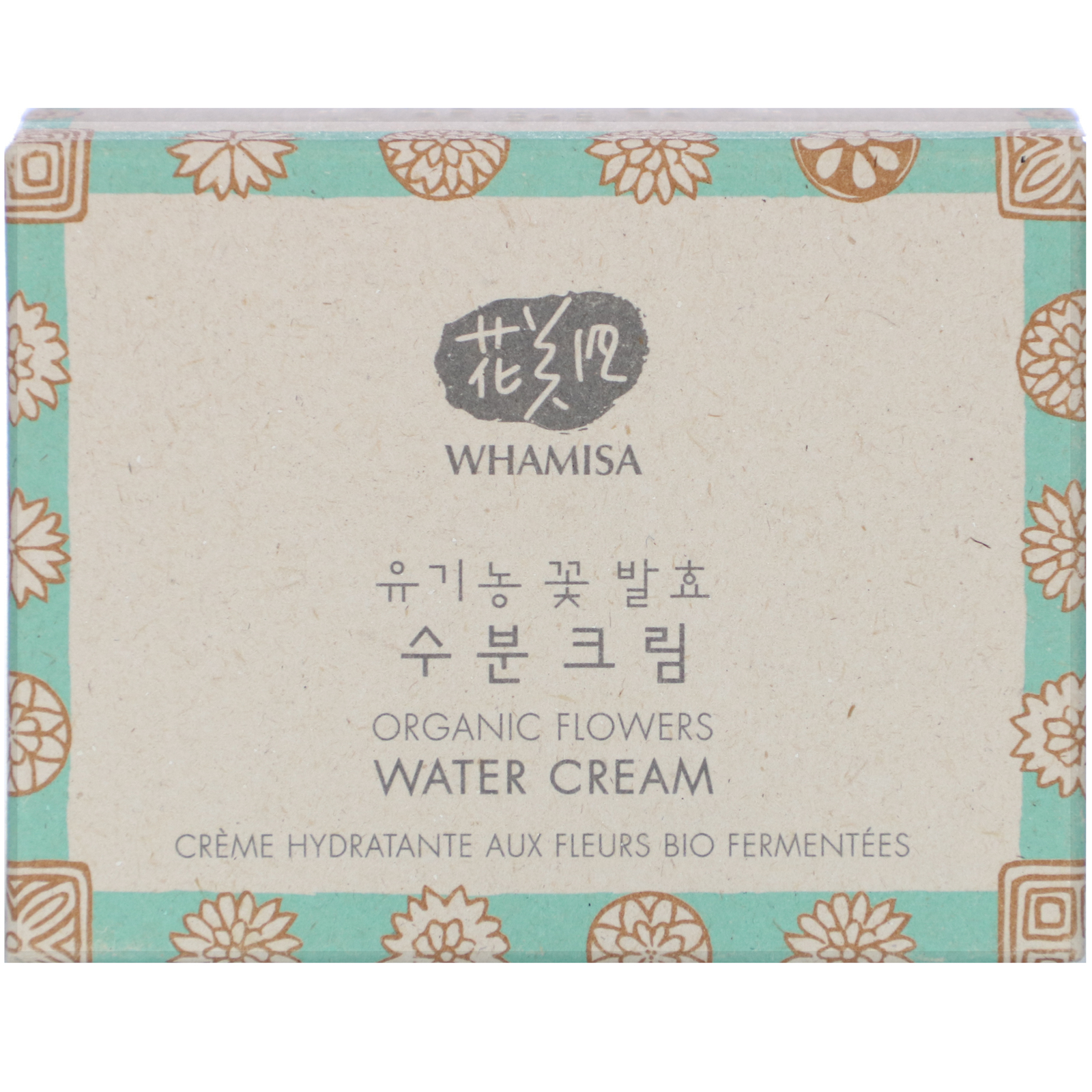 Whamisa, Organic Flowers, Water Cream, 1.7 fl oz (51 ml) - Imagem 2